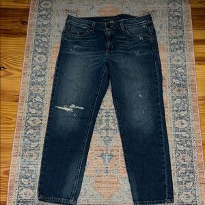 Michael Kors Blue Straight Leg Jeans Classic Design